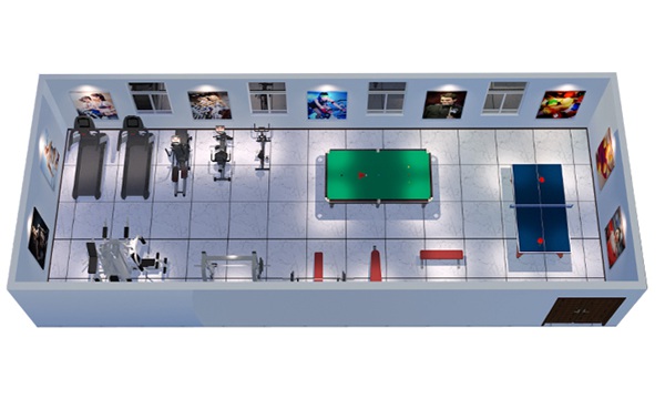 100平方健身房配置方案-广西suncitygroup太阳集团体育健身器材有限公司