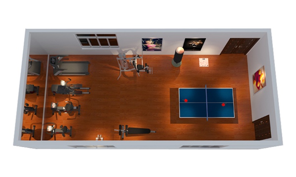 150平方健身房配置方案-广西suncitygroup太阳集团体育健身器材有限公司