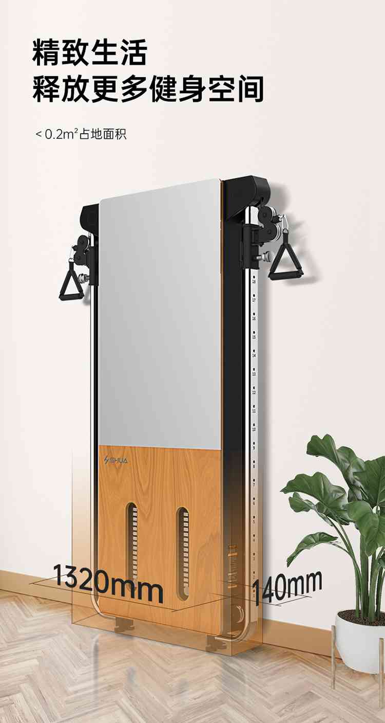 SH-G699 壁挂式拉绳训练器-广西suncitygroup太阳集团体育健身器材有限公司